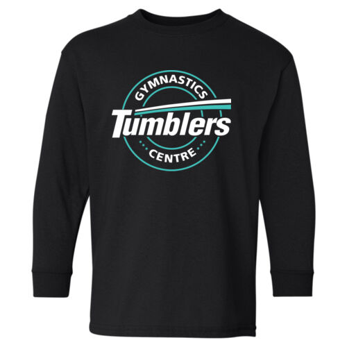 Gildan Youth Tumblers Crest Printed Long Sleeve Thumbnail