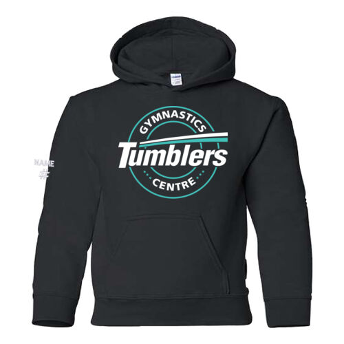Gildan Youth Tumblers Crest Printed Hoodie Thumbnail