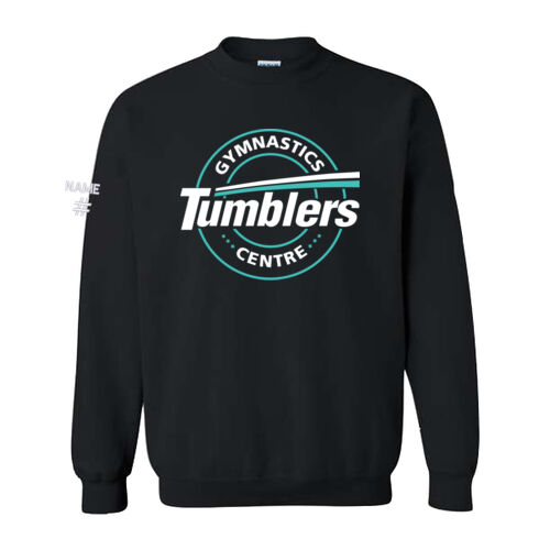Gildan Unisex Tumblers Crest Printed Crewneck Thumbnail