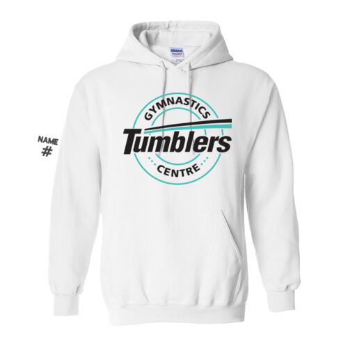 Gildan Unisex Tumblers Crest Printed Hoodie Thumbnail