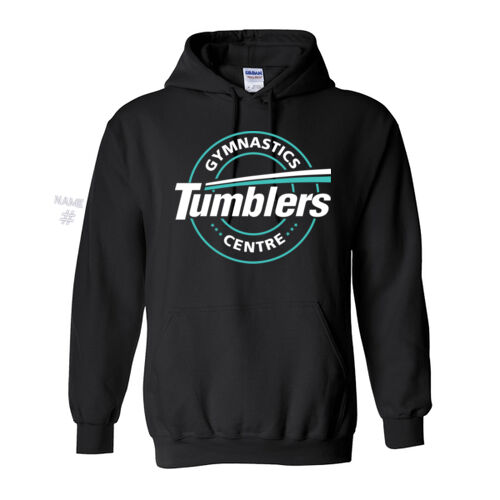 Gildan Unisex Tumblers Crest Printed Hoodie Thumbnail
