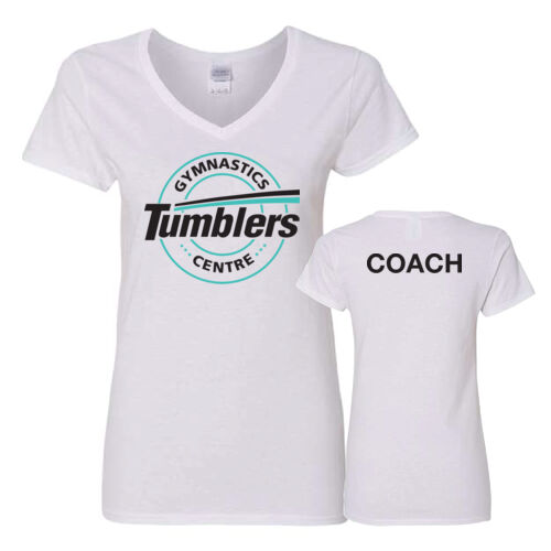 Gildan Women's Coach Printed T-Shirt Thumbnail